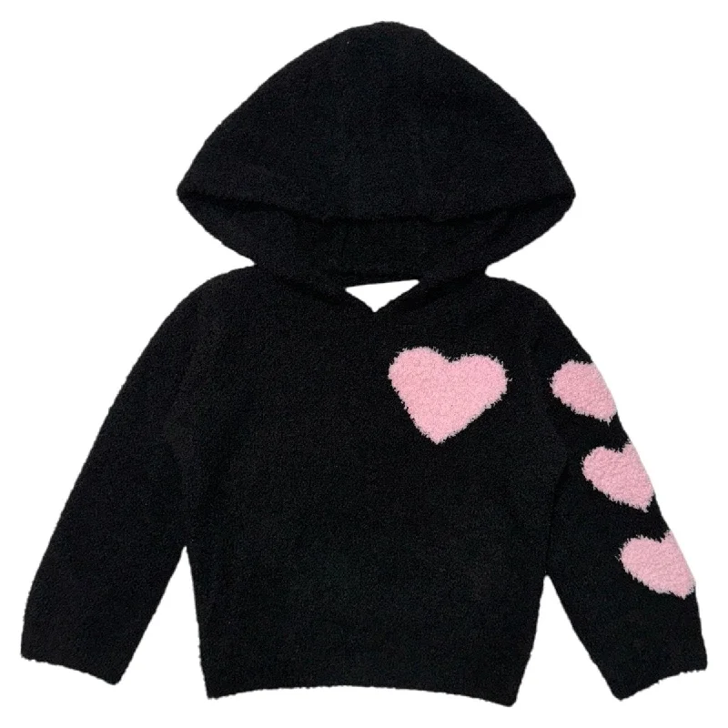 HEART FUZZY FLEECE HOODIE