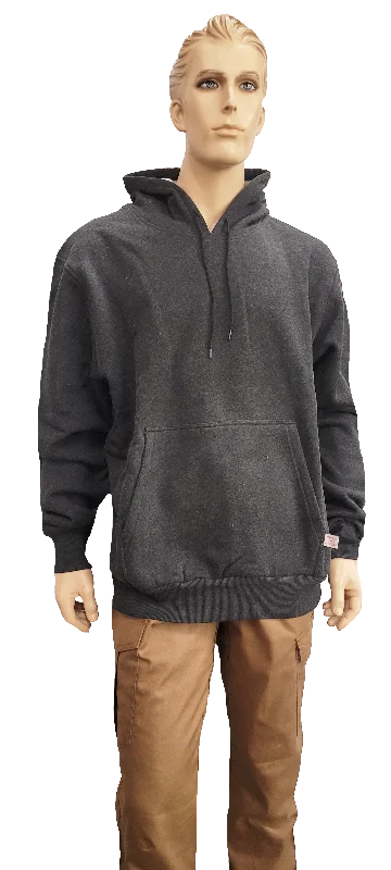 Flame Resistant Hooded Sweatshirt Charcoal