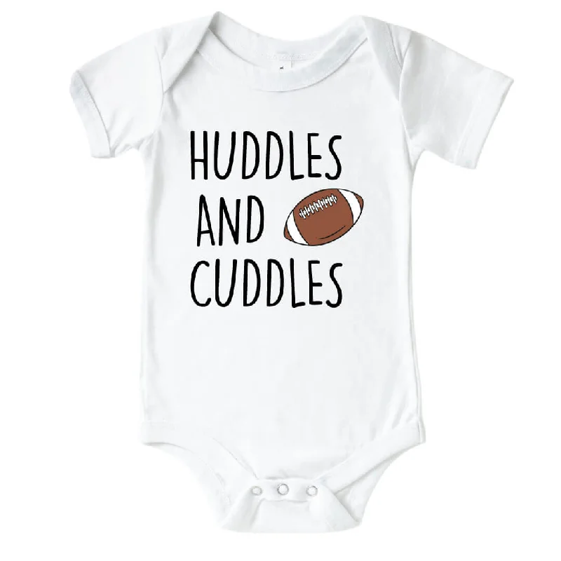 Huddles & Cuddles Graphic Bodysuit | White