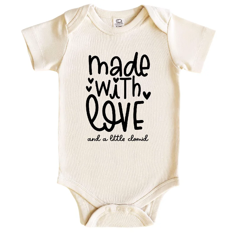 Made With Love Graphic Bodysuit | Natural