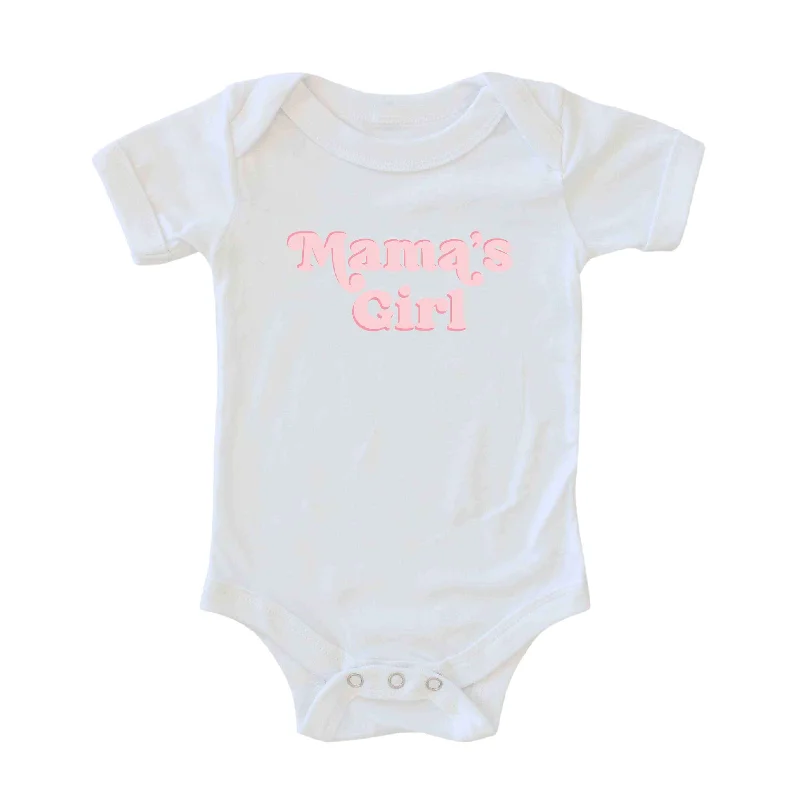 Mama's Girl Graphic Bodysuit | White