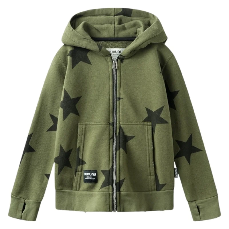 STARS ZIP UP HOODIE (UNISEX)