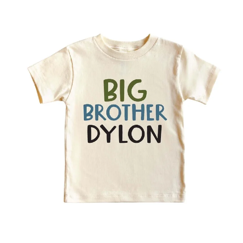 Personalized Big Brother Tee | Natural