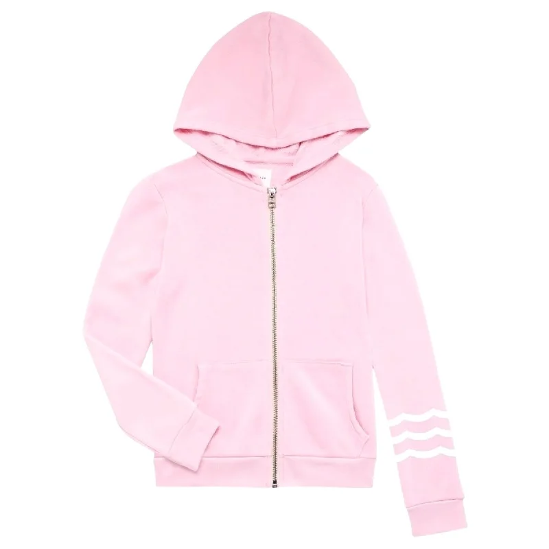 SEASHELL WAVES ZIP UP HOODIE