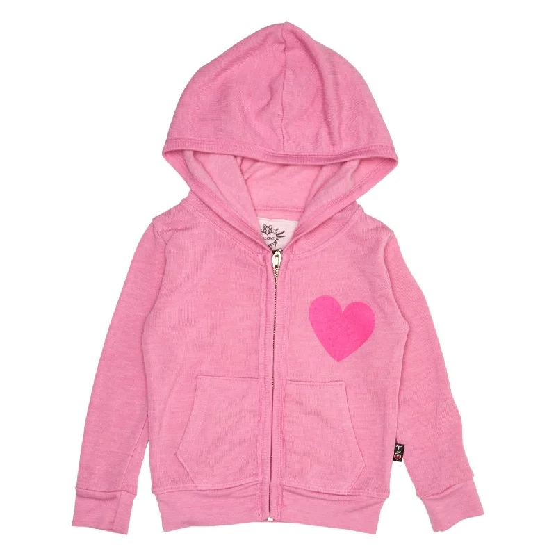 HEART ZIP UP HOODIE