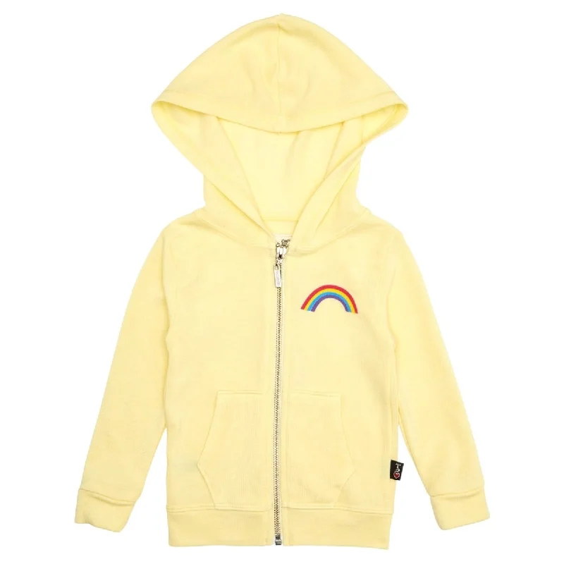 RAINBOW ZIP UP HOODIE