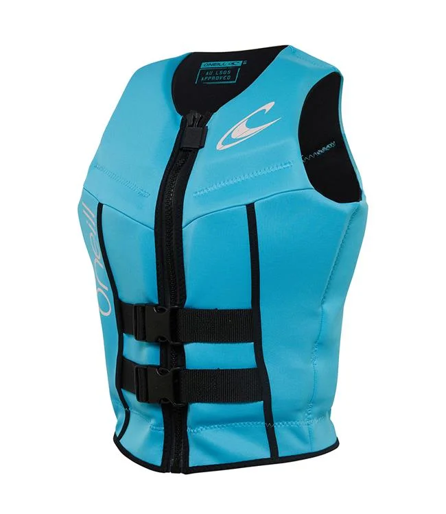 O'Neill Reactor Womens Life Vest (2024) - Aqua