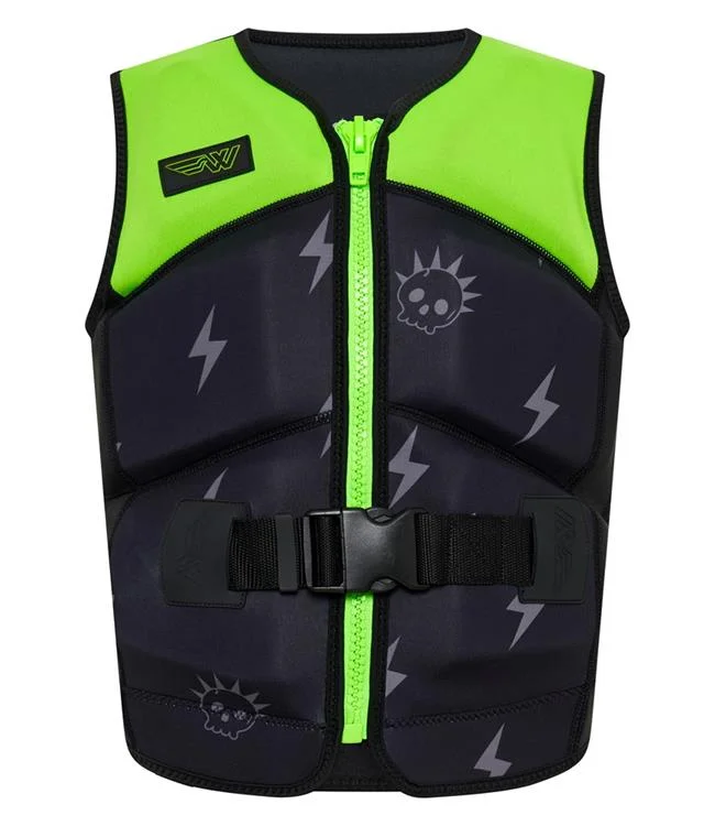 Wing Realm Boys L50s Life Vest (2025) - Green