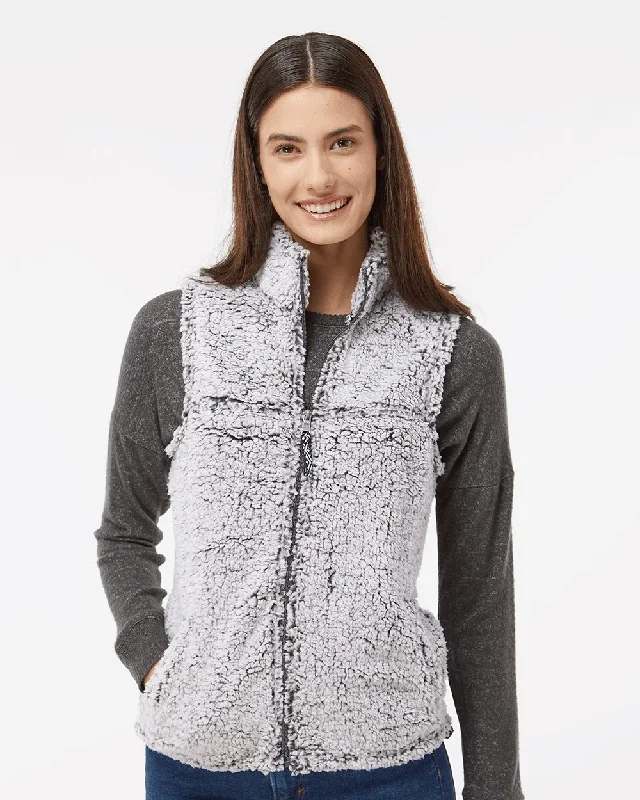 Boxercraft Women's Sherpa Full-Zip Vest