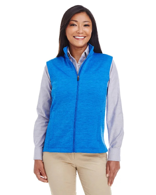 Devon & Jones Ladies' Newbury Mélange Fleece Vest