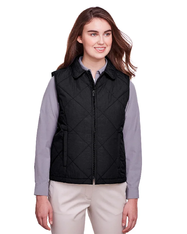 UltraClub Ladies' Dawson Quilted Hacking Vest