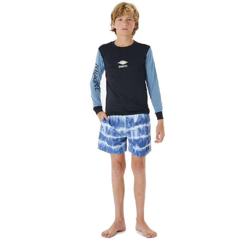 Rip Curl Boys Tube Heads Long Sleeve Rash Vest