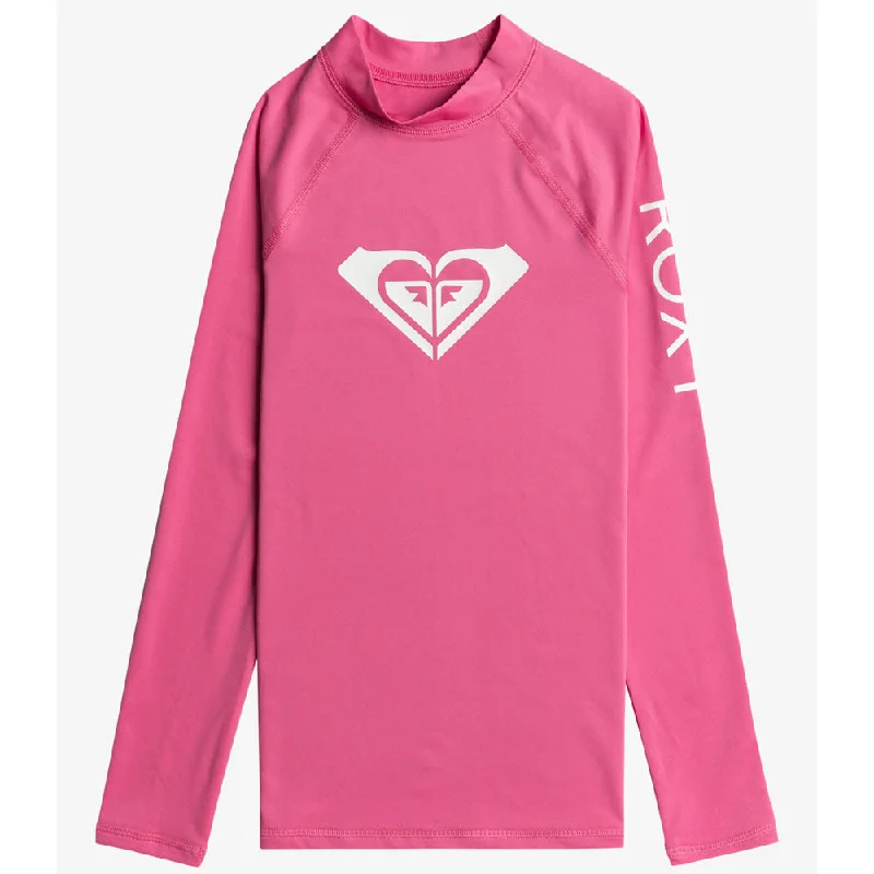 Roxy Girls Whole Hearted Long Sleeve Rash Vest